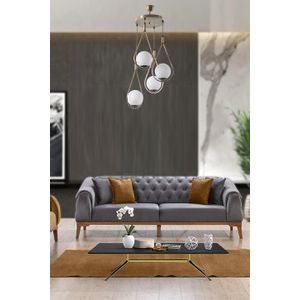 Damla 4 Lü Tepsili Beyaz Camlı Eskitme Sarkıt White
Copper Chandelier