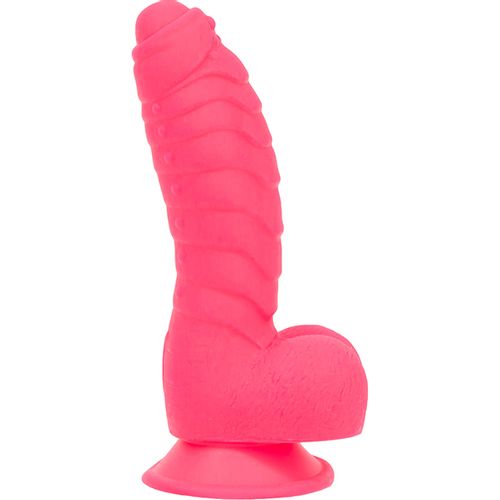 Dildo Addiction - Tom, 18 cm, svijetlo crveni slika 4