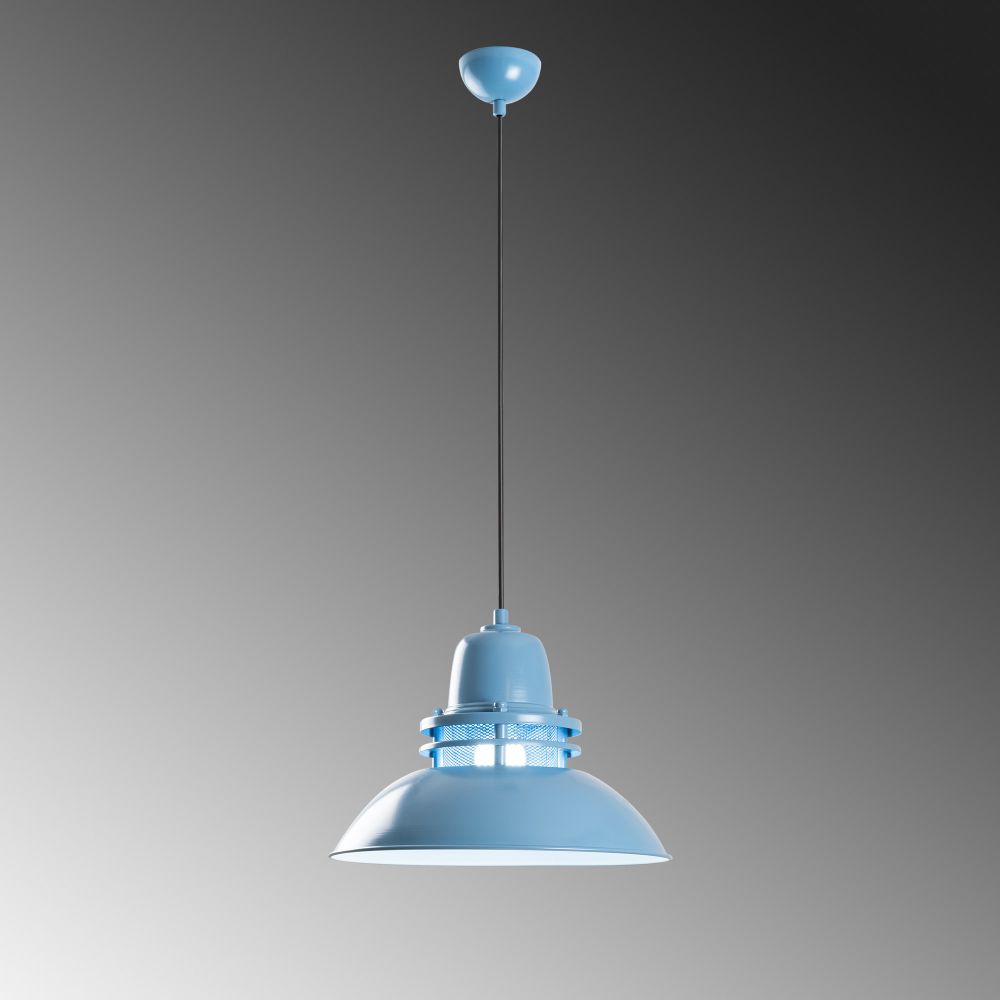 Luster Tibet - Svijetloplavi Luster sa Metalnim Tijelom slika 6