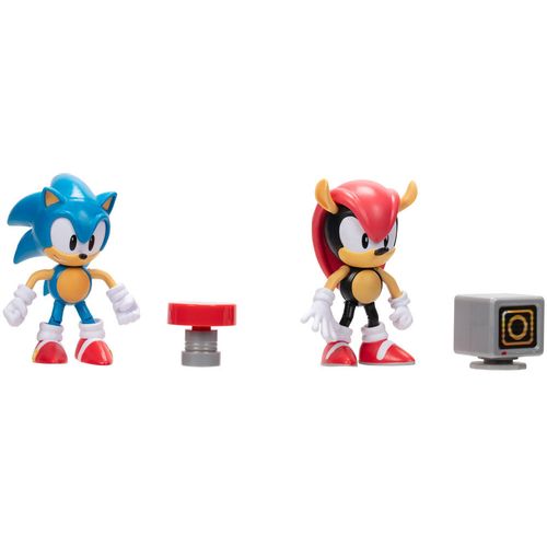 Sonic The Hedgehog Sonic & Mighty Sonic set figures 10cm slika 4