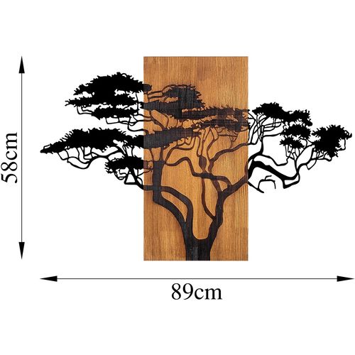 Acacia Tree - 387 Walnut
Black Decorative Wooden Wall Accessory slika 7