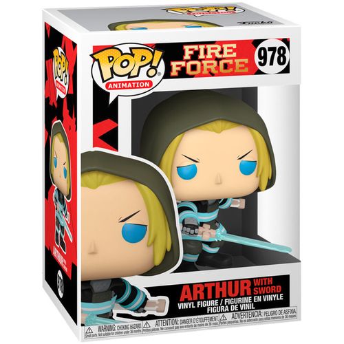 POP figure Fire Force Arthur with Sword slika 2