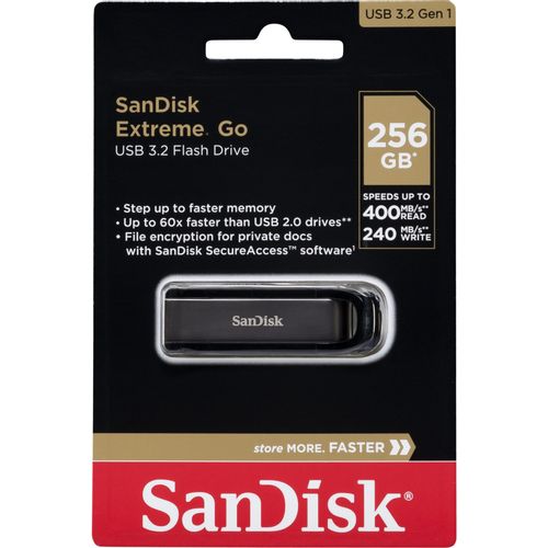 SanDisk Ultra Extreme Go USB 3.2 Flash Drive 256GB slika 4