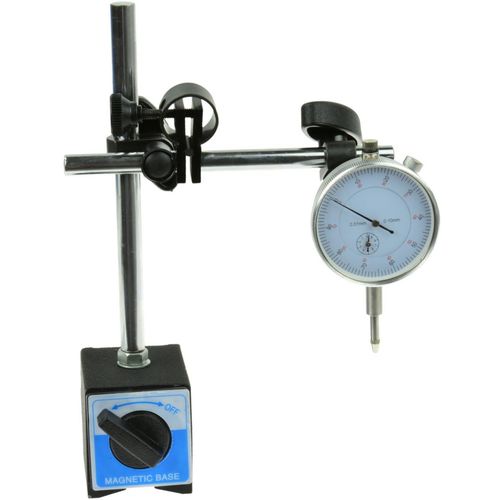 Geko mjerni sat s magnetnom bazom 10/0,01 mm slika 1