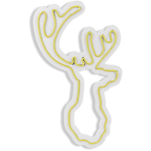 Wallity Ukrasna plastična LED rasvjeta, Deer - Yellow slika 6