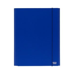 TipTop Office mapa kartonska sa gumom A4 30mm, Plava