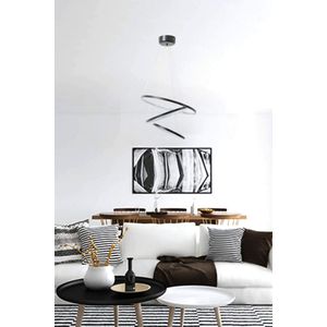 Opviq LÃ¼x Ã‡ember 3 LÃ¼ Siyah Ledli Avize 3 Renk Black Chandelier