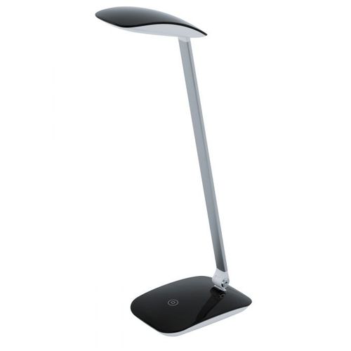 Eglo Cajero stona lampa/1, led, 4,5w, 550lm, na dodir, usb,  plastika/crna  slika 1