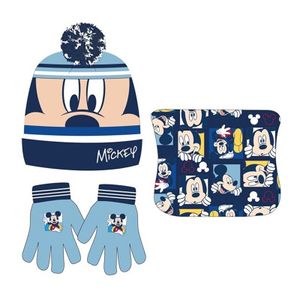 Disney Mickey Zimski Set: Šal, Kapa i Rukavice