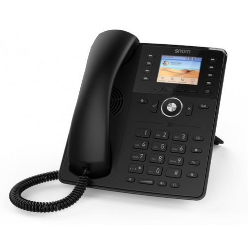 SNOM desk telefon sa 2,7" Hi-Res kolor ekranom,USB,8tast,crn slika 1