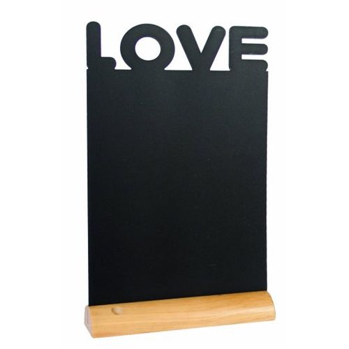 Vermes stolna ploča za pisanje LOVE +1 marker slika 1