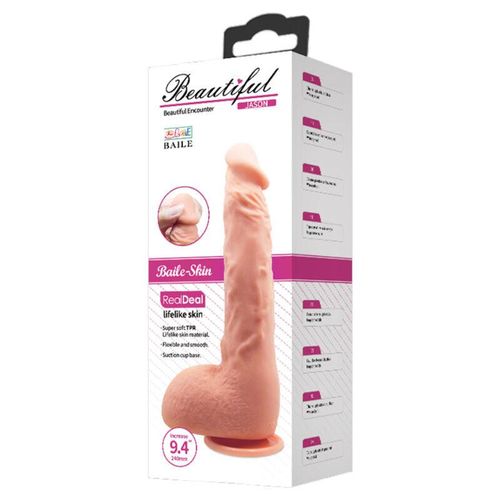 Baile Beautiful Jason realistični dildo 24cm slika 8