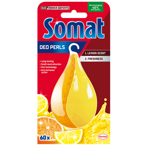 Somat Perlice za čišćenje sudomašine  Deo Pearls Lemon 17gr slika 1