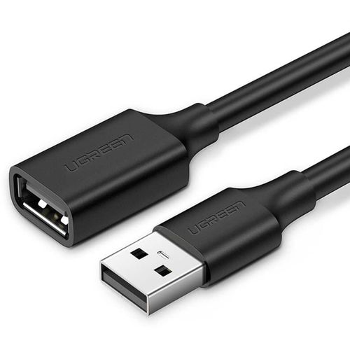 Ugreen produžni kabelski adapter USB (ženski) - USB (muški) 2m crni slika 1