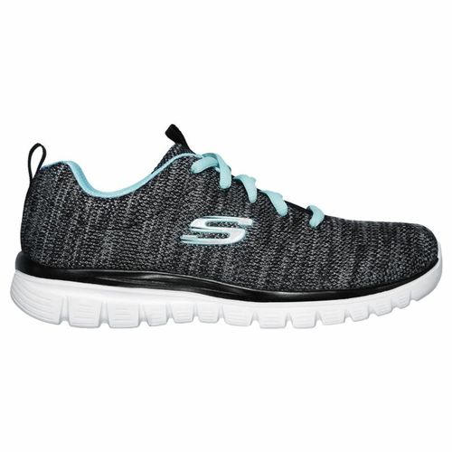 Sportske Tenisice za Žene Skechers Graceful Twisted Crna slika 1