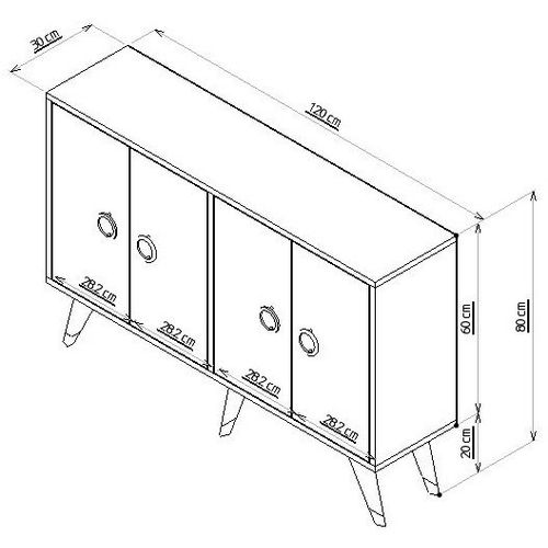 Eagle - White White Console slika 7