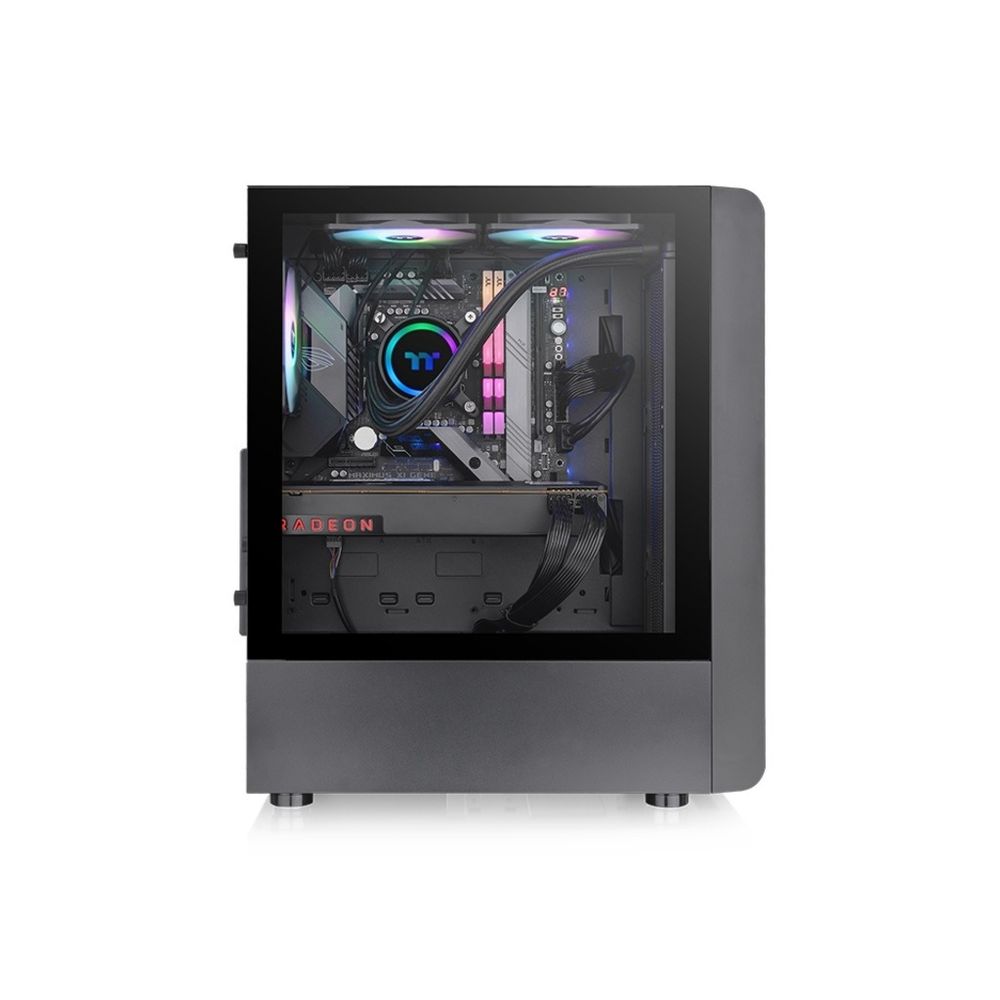 Thermaltake S200 TG ARGB Mid tower case, 3x ARGB 120mm Lite fan slika 3