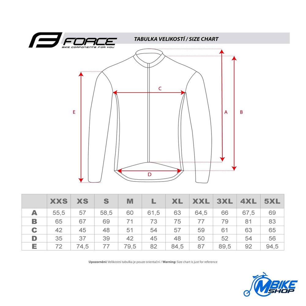 Force Jakna za biciklizam Arrow Black XL slika 3