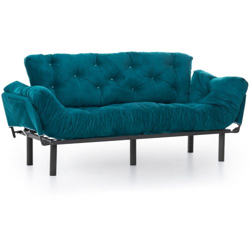 Atelier Del Sofa Trosjed na razvlačenje, Petrol Green, Nitta Triple - Petrol Green slika 4