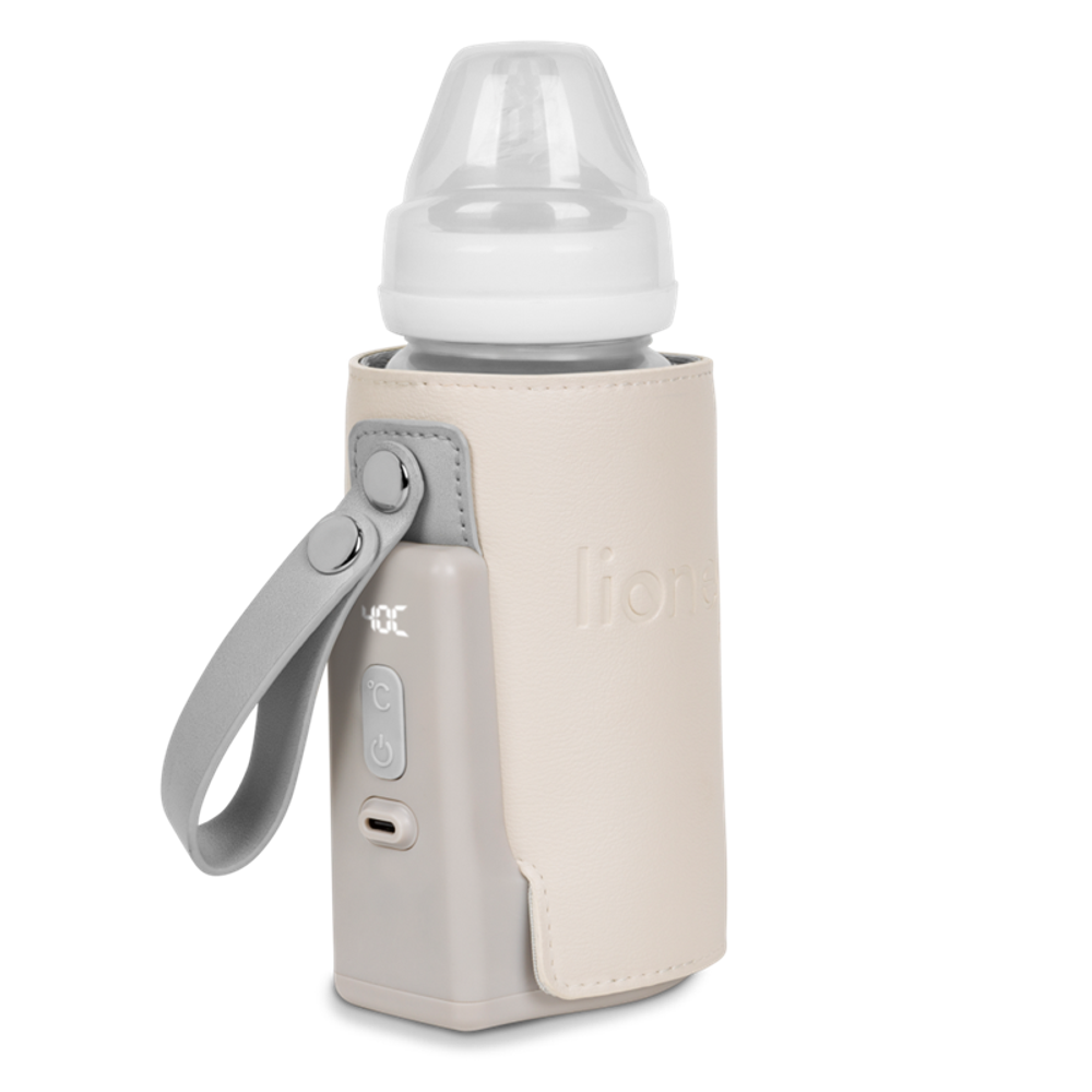 Lionelo Prenosni grijač za flašice Go Plus, Beige Sand slika 1