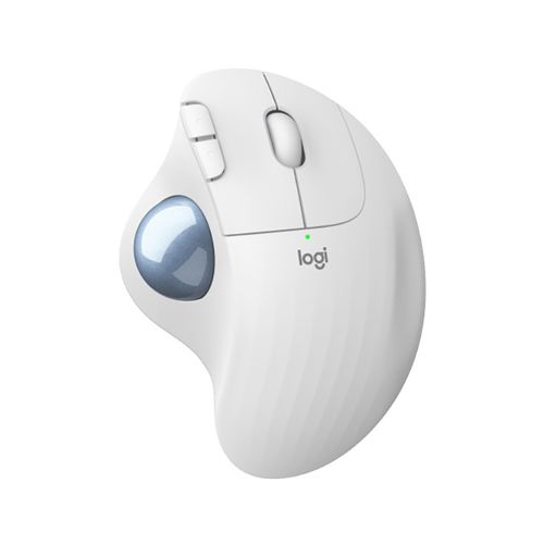 LOGITECH M575 ERGO Bluetooth Trackball OFF-WHITE miš beli slika 3