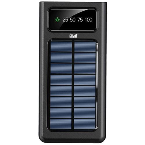 MeanIT Solarni prenosni punjač sa lampom, 10.000 mAh - P1 slika 1