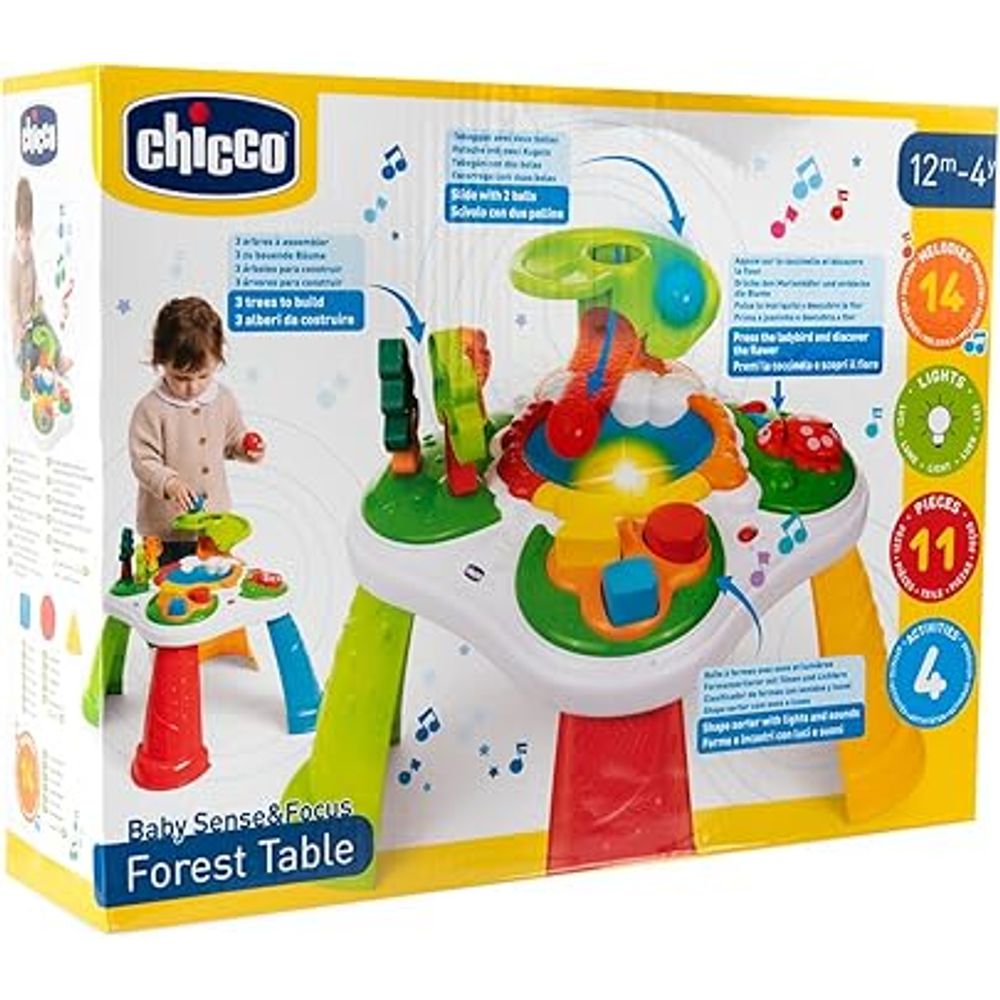 Chicco Aktivni sto sa zvukovima i svjetlima Forest Table slika 7
