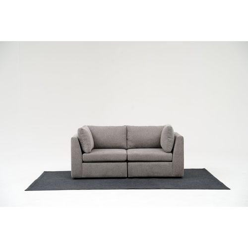 Atelier Del Sofa Dvosjed, Mottona 2-Seat Sofa - Light Grey slika 1