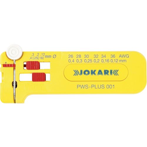 Jokari mikro kliješta za skidanje izolacije PWS-Plus 001  0,12 - 0,40 mm, AWG 36 - 26 vod s vanjskom izolacijom od PVC, PTFE, KYNAR®, T slika 2