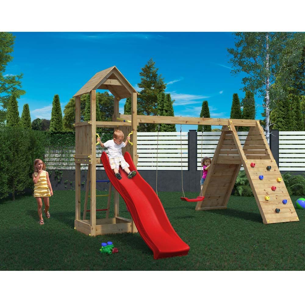 Fungoo Set FLEPPI KDI - Drveno dječije igralište slika 1