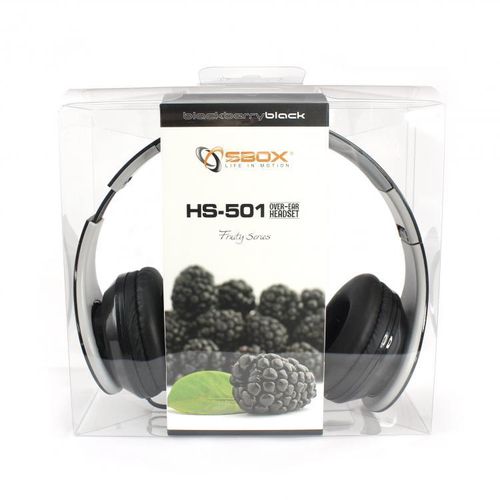 SBOX slušalice HS-501 crne slika 2
