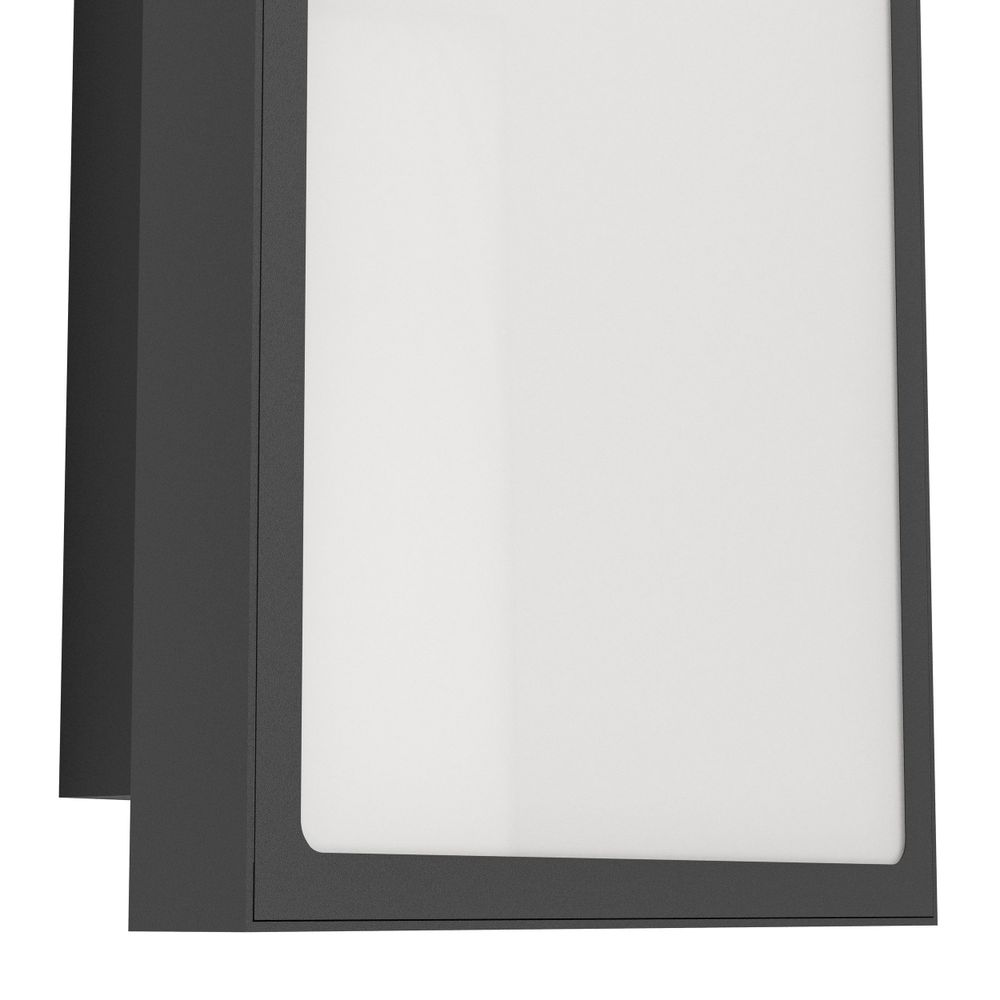 Eglo zidna rasvjeta casazza led 16w 3000k 2350lm crno/bijelo v:400mm slika 4