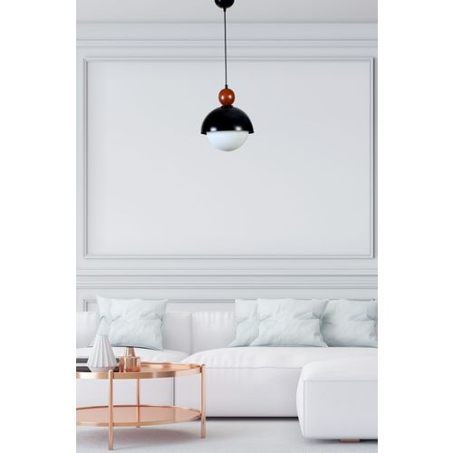 Retro 3 Siyah Beyaz Camlı Sarkıt Black
White Chandelier slika 2