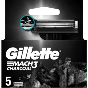 Gillette Mach3 Charcoal britvice, 5 komada