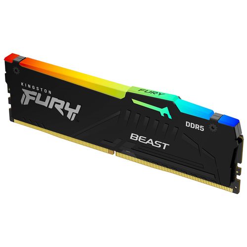 KINGSTON DIMM DDR5 16GB 6000MT/s KF560C36BBEA-16 FURY Beast RGB EXPO slika 2