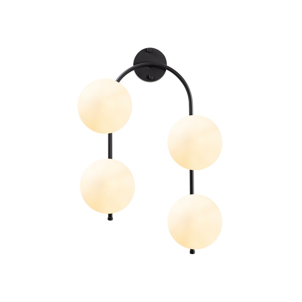 Jewel - 10595 Crna Krem Zidna Lampa slika 6