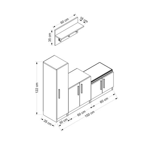 Noah - 7302 White Hall Stand slika 8