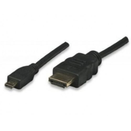 Kabl E-Green HDMI 1.4 (M) - HDMI Micro (M) 1.5m crni slika 1