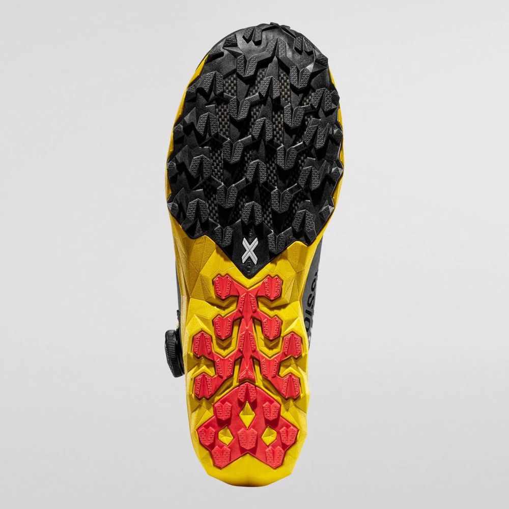 La Sportiva Muške patike Trail VK Boa Black/Yellow slika 6