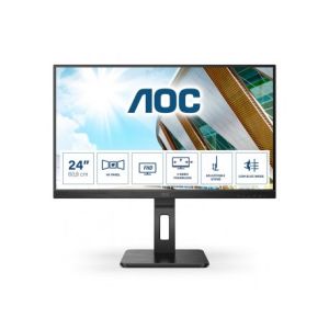 Monitor 23.8 AOC 24P2QM VA 1920x1080/75Hz/4ms/HDMI/DP/VGA/4xUSB/zvučnici