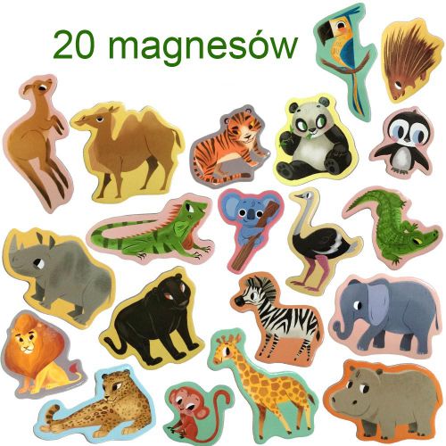 Set magneta veliki dinosauri 15 kom. slika 3