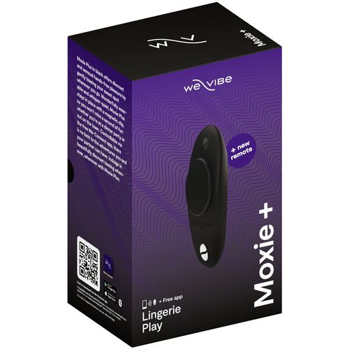 Crne Vibro Gaćice Moxie We-Vibe slika 1