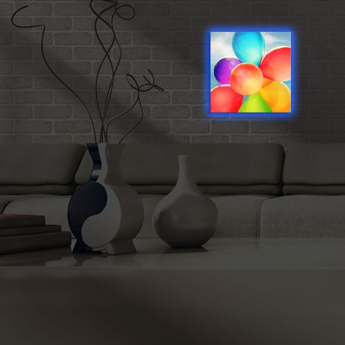 Wallity Slika dekorativna platno sa LED rasvjetom, 2828DACT-35 slika 3