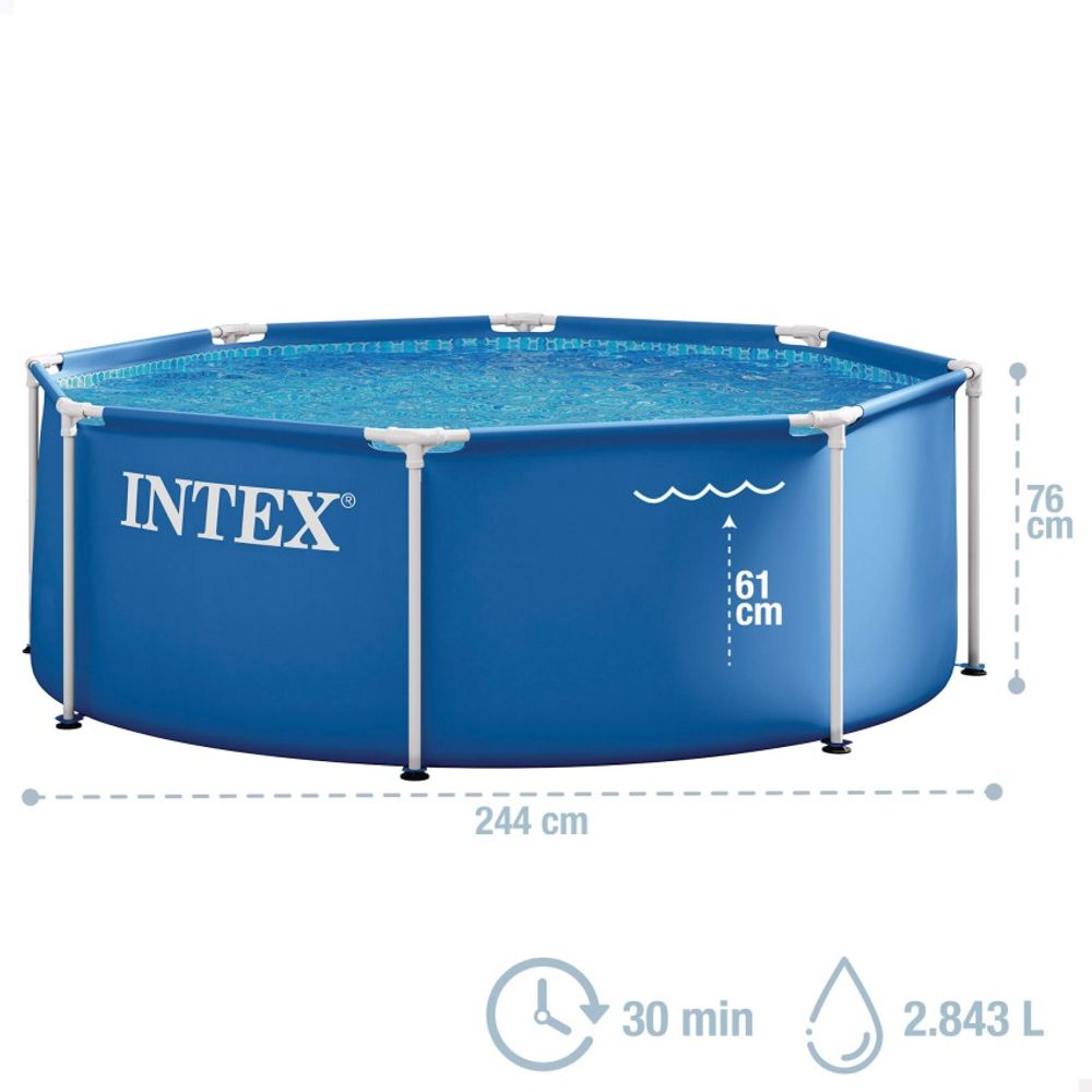 Intex Bazen sa metalnom konstrukcijom 244 x 76 cm 28296ND slika 5