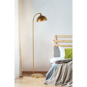 Azra Eskitme Retro Başlıklı Lambader - Zlatna Podna Lampa