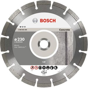 Bosch dijamantska rezna ploča Standard for Concrete  2608603243, 230 x 22,23 x 2,3 x 10 mm, 1 komad