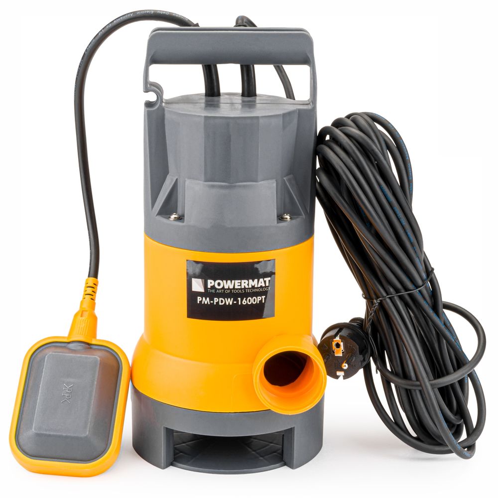 Potopna pumpa s plovkom za čistu prljavu vodu u septičkim jamama 1600W PM-PDW-1600PT slika 4