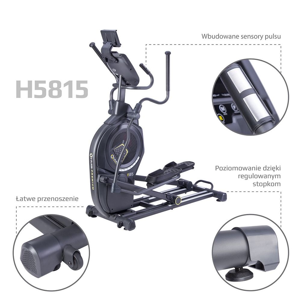 H5815 zračno-magnetski eliptični trener polukomercijalni hms premium slika 7