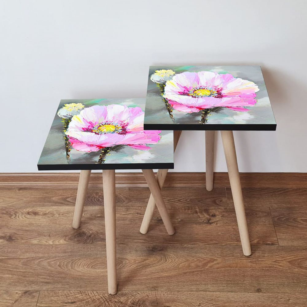 Nesting stolovi 2Shp299 - (2 komada) - boje: višebojni slika 1