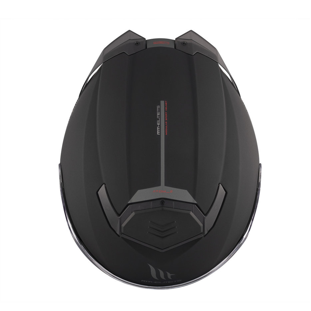 MT Helmets Atom 2 SV Solid A1 Matt Black slika 6